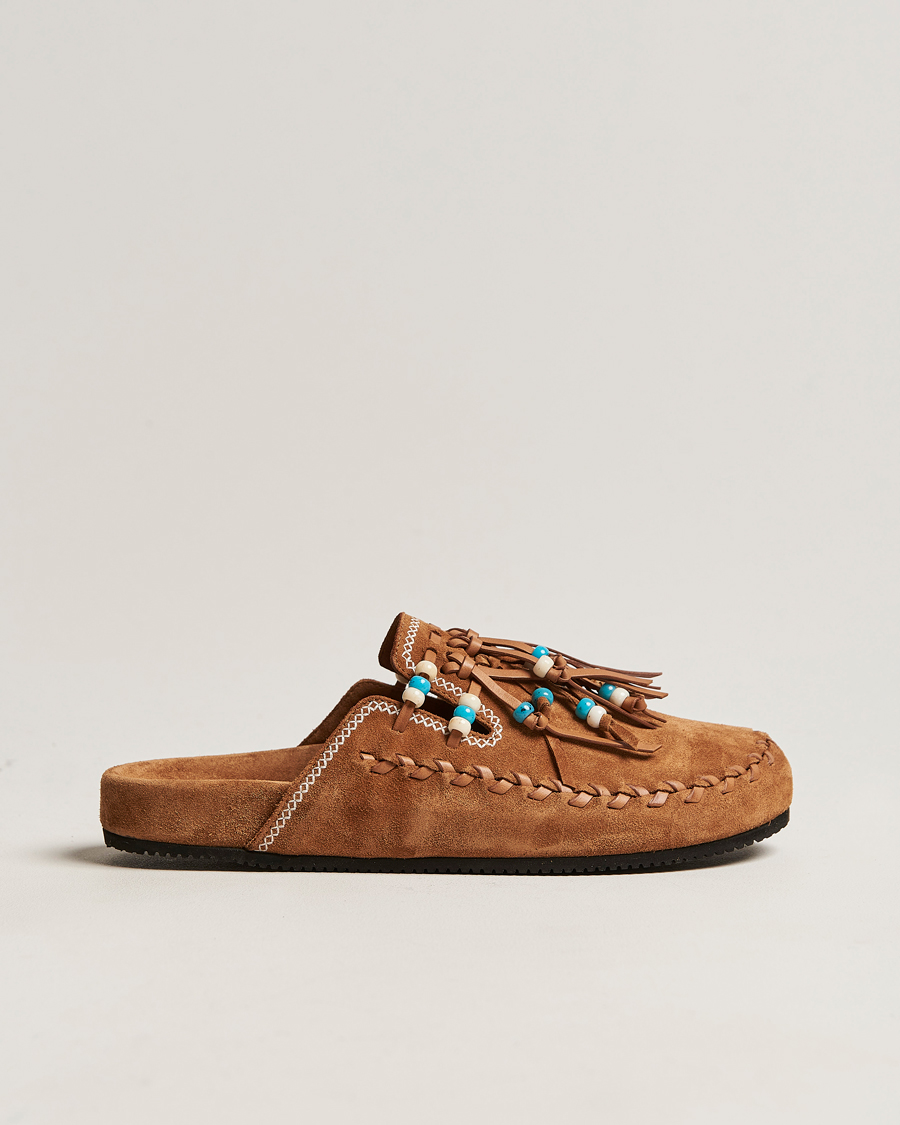 Herre | Alanui Salvation Mountain Mule Brown Suede | Alanui | Salvation Mountain Mule Brown Suede