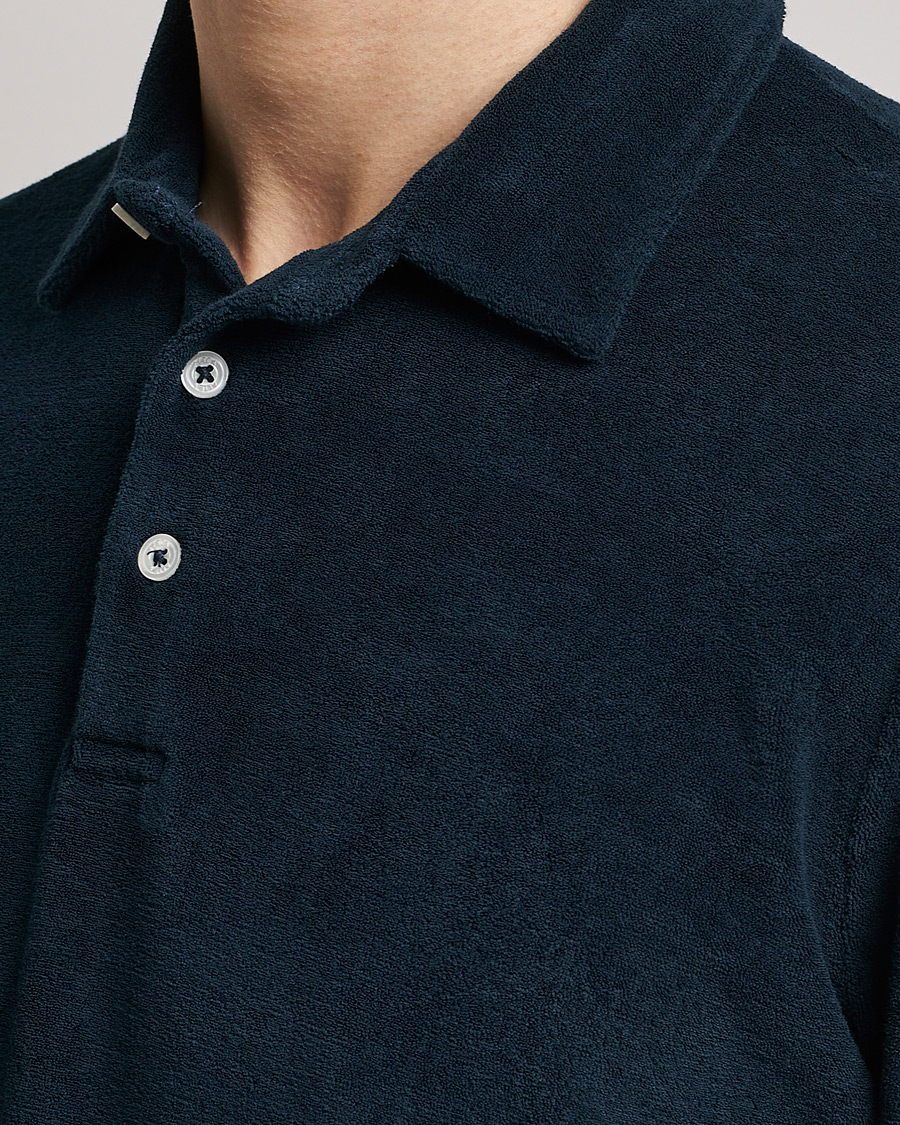 Herre | Pikéer | Altea | Short Sleeve Terry Polo Navy