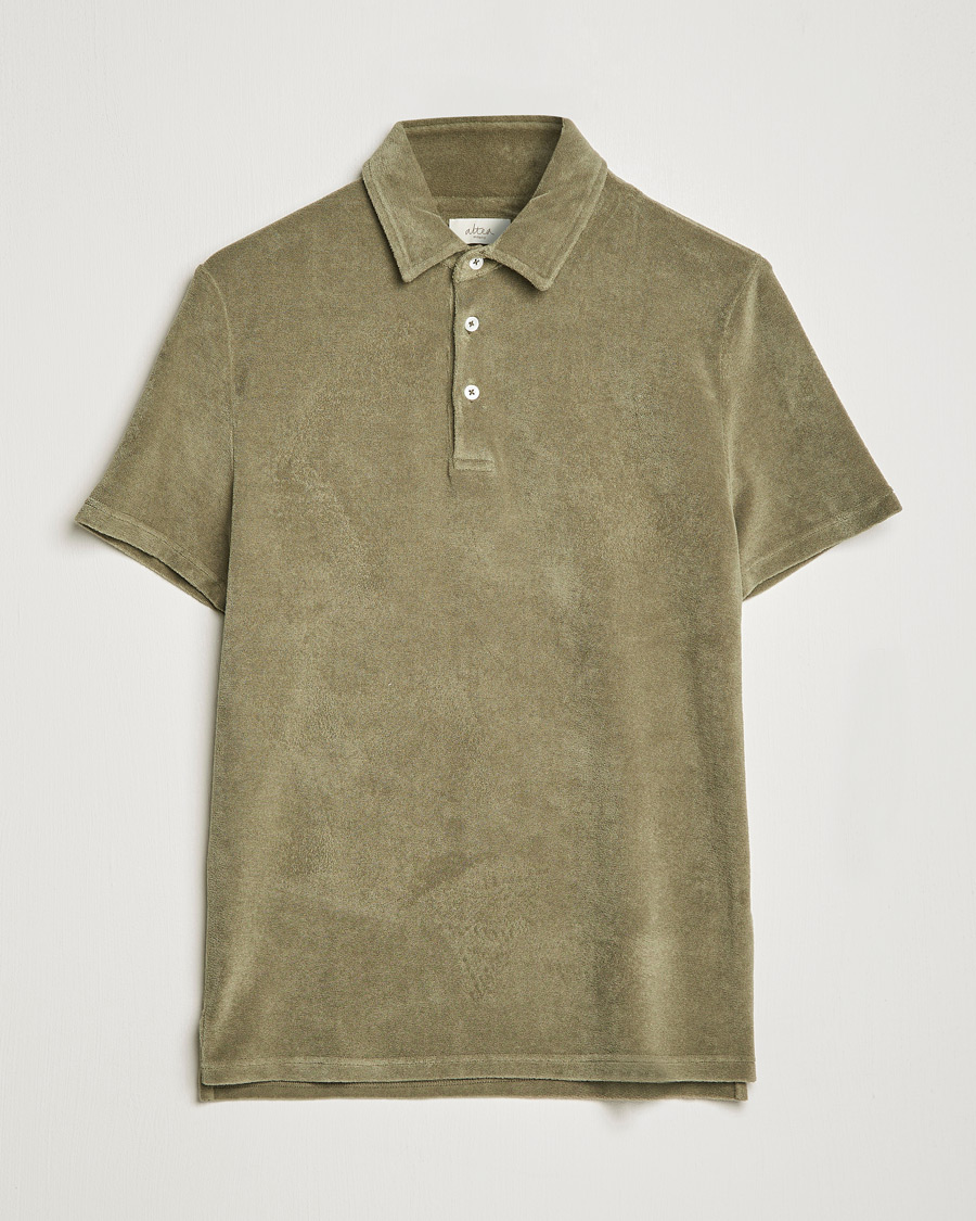Herre | Pikéer | Altea | Short Sleeve Terry Polo Olive