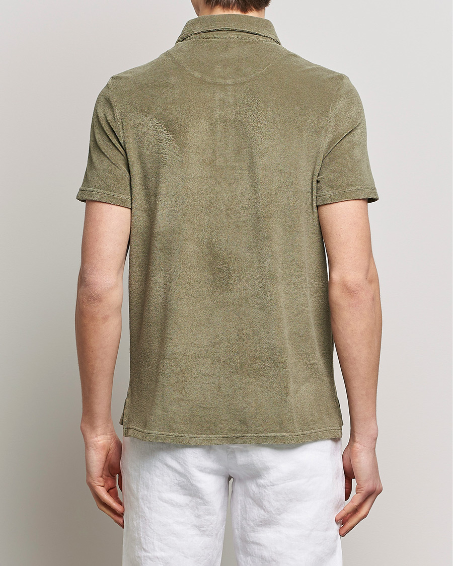 Herre | Pikéer | Altea | Short Sleeve Terry Polo Olive