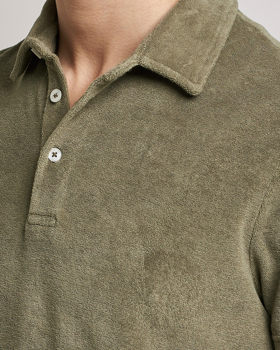 Herre | Pikéer | Altea | Short Sleeve Terry Polo Olive
