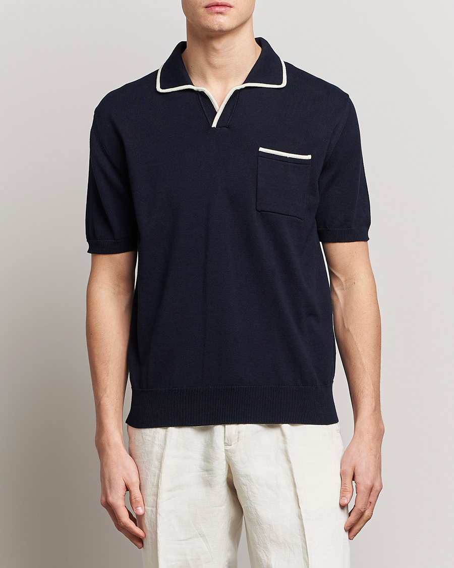 Herre | Pikéer | Altea | Short Sleeve Riviera Polo Navy