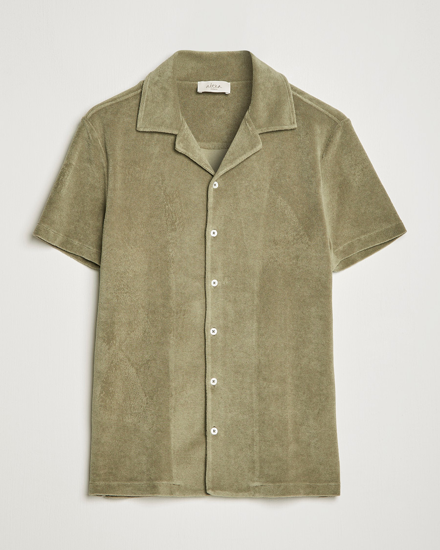 Herre | Skjorter | Altea | Terry Bowling Shirt Olive