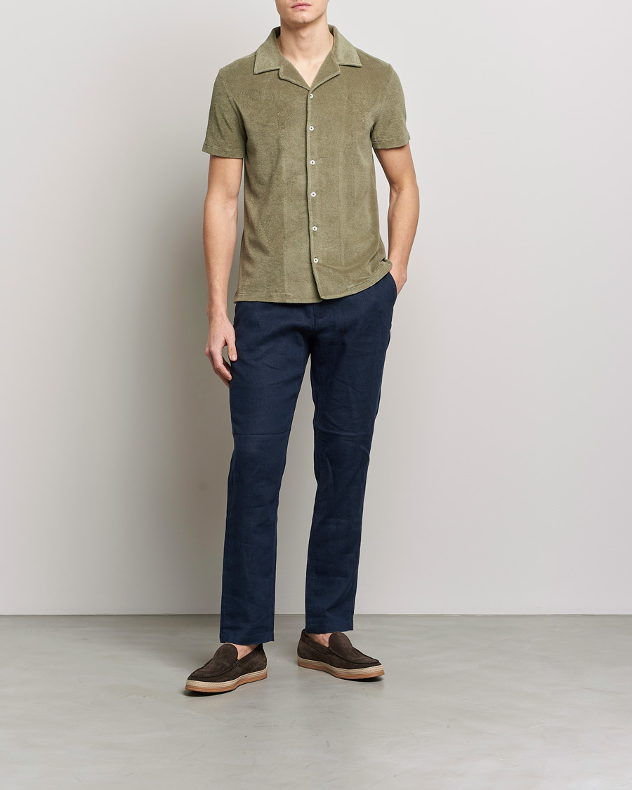 Herre | Skjorter | Altea | Terry Bowling Shirt Olive