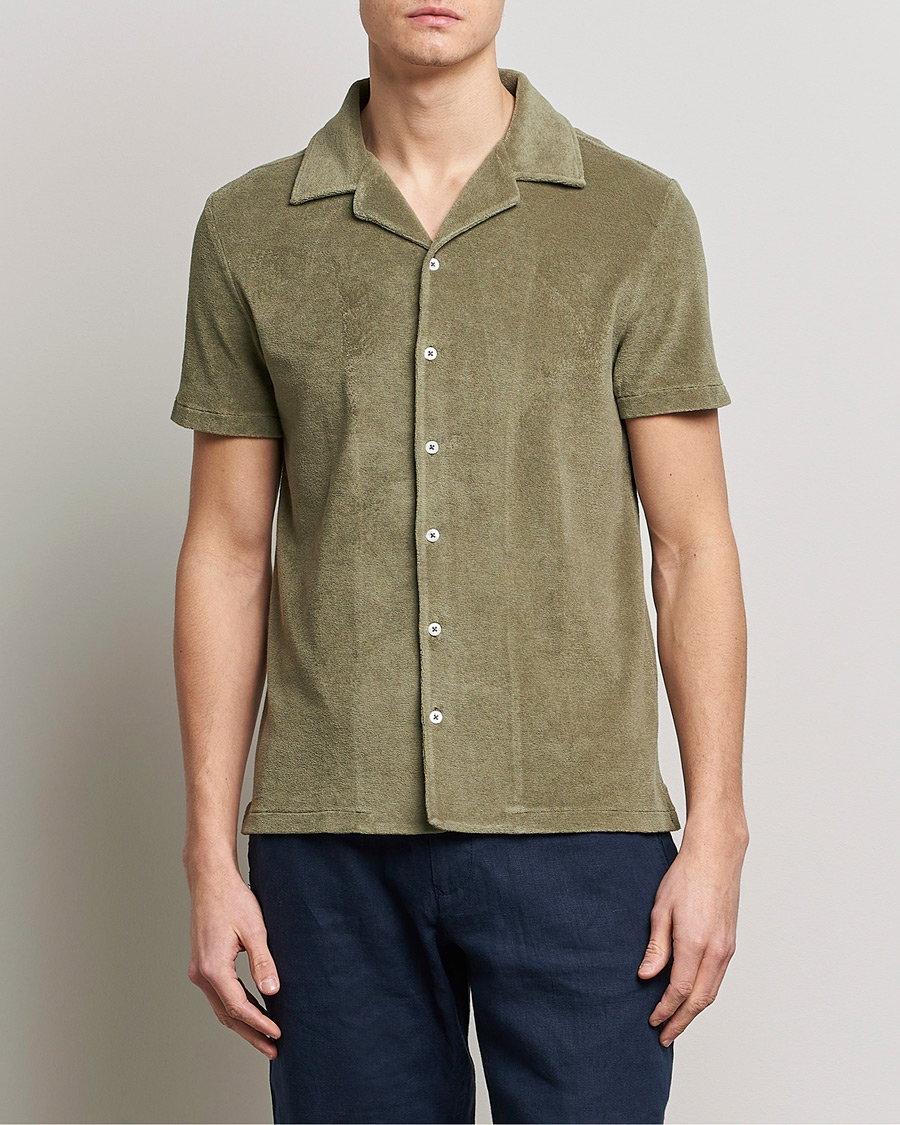 Herre | Skjorter | Altea | Terry Bowling Shirt Olive