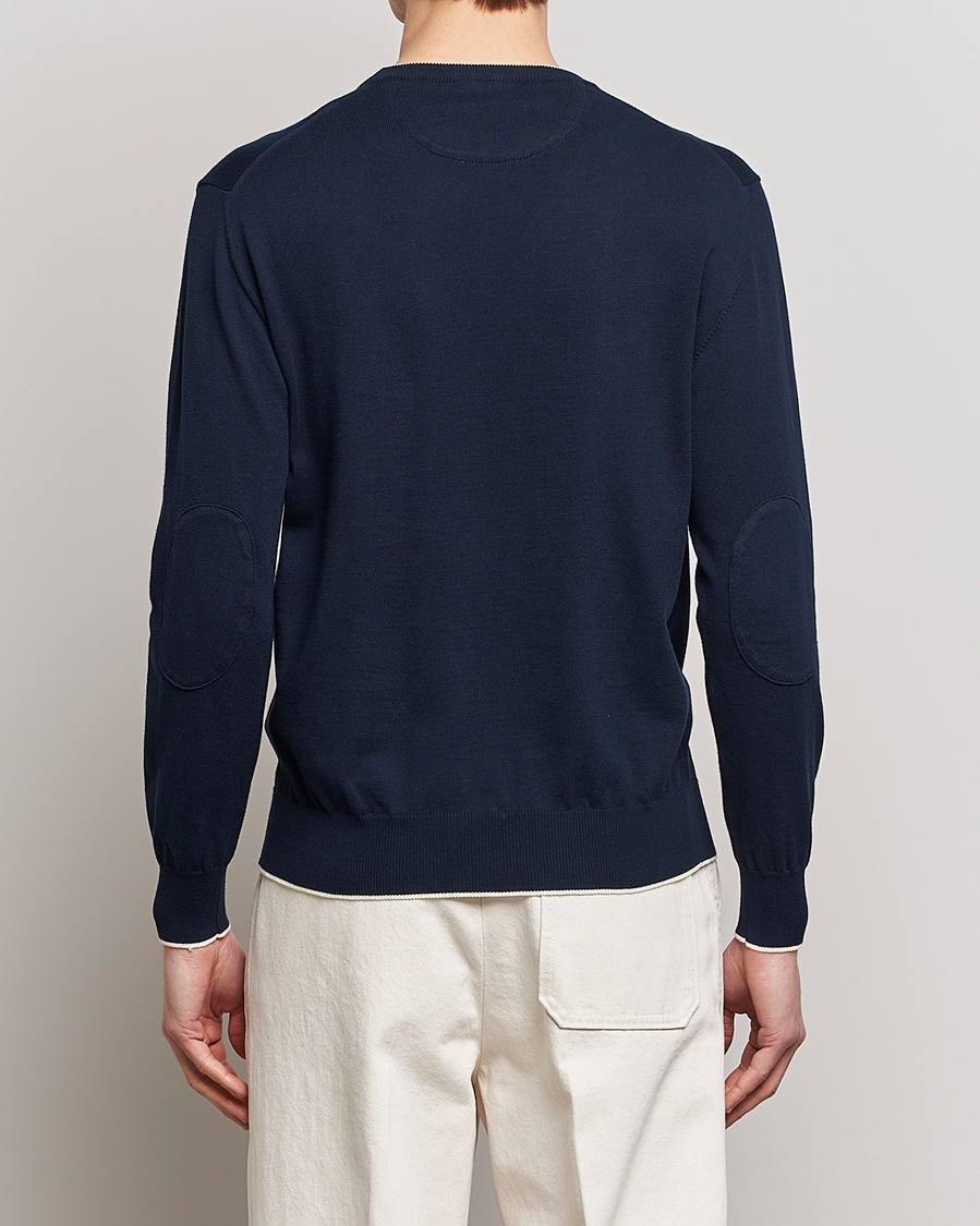 Herre | Gensere | Altea | Soft Cotton Pullover Navy