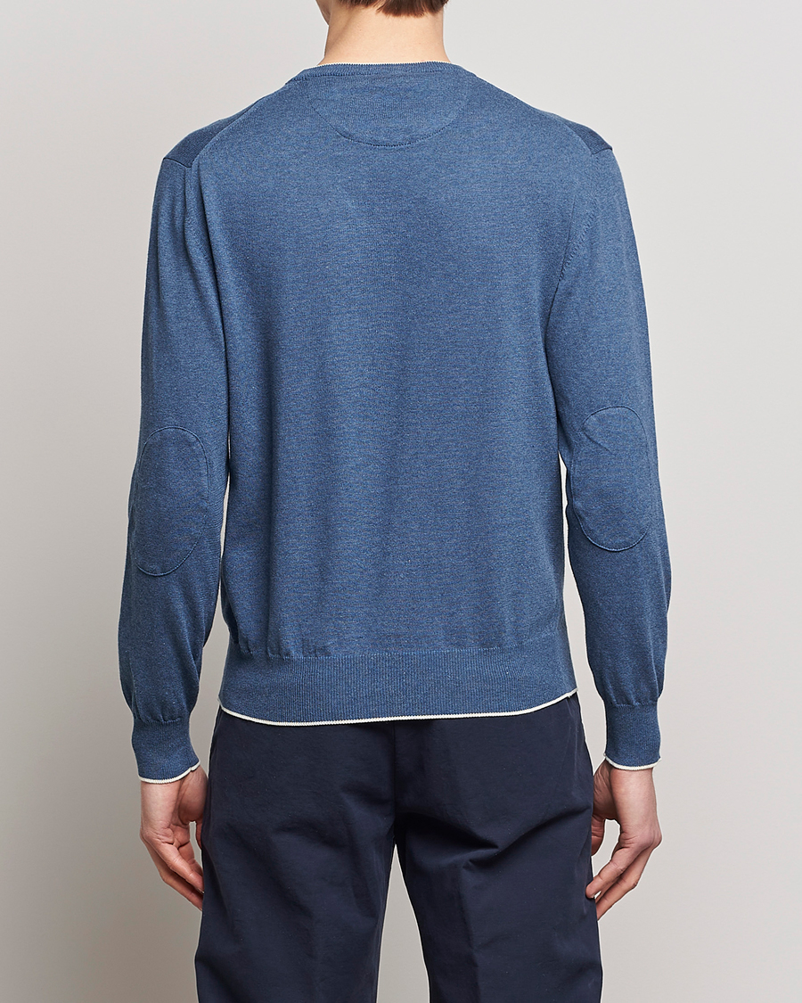 Herre | Gensere | Altea | Soft Cotton Pullover Blue