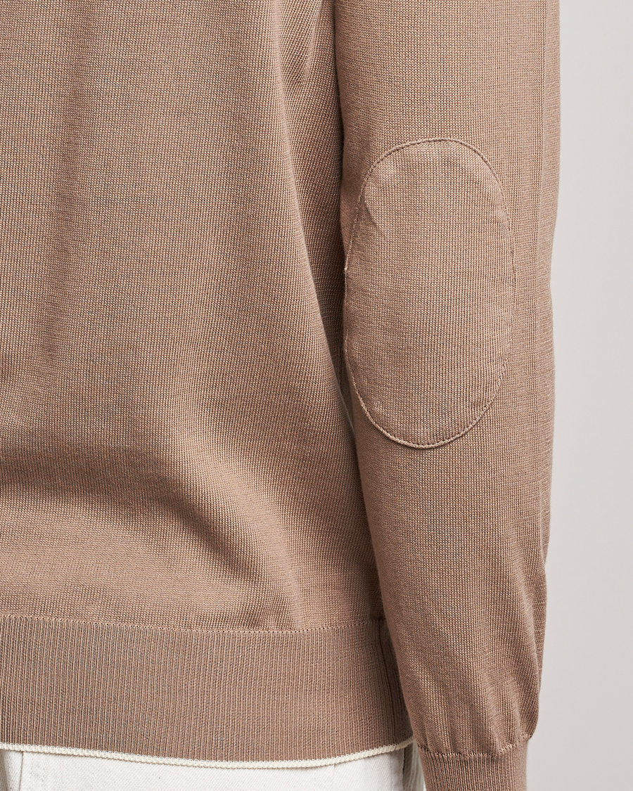 Herre | Gensere | Altea | Soft Cotton Pullover Beige