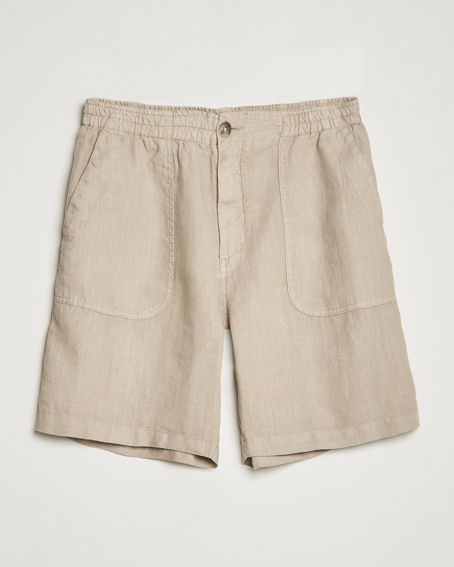 Herre | Shorts | Altea | Linen Shorts Beige