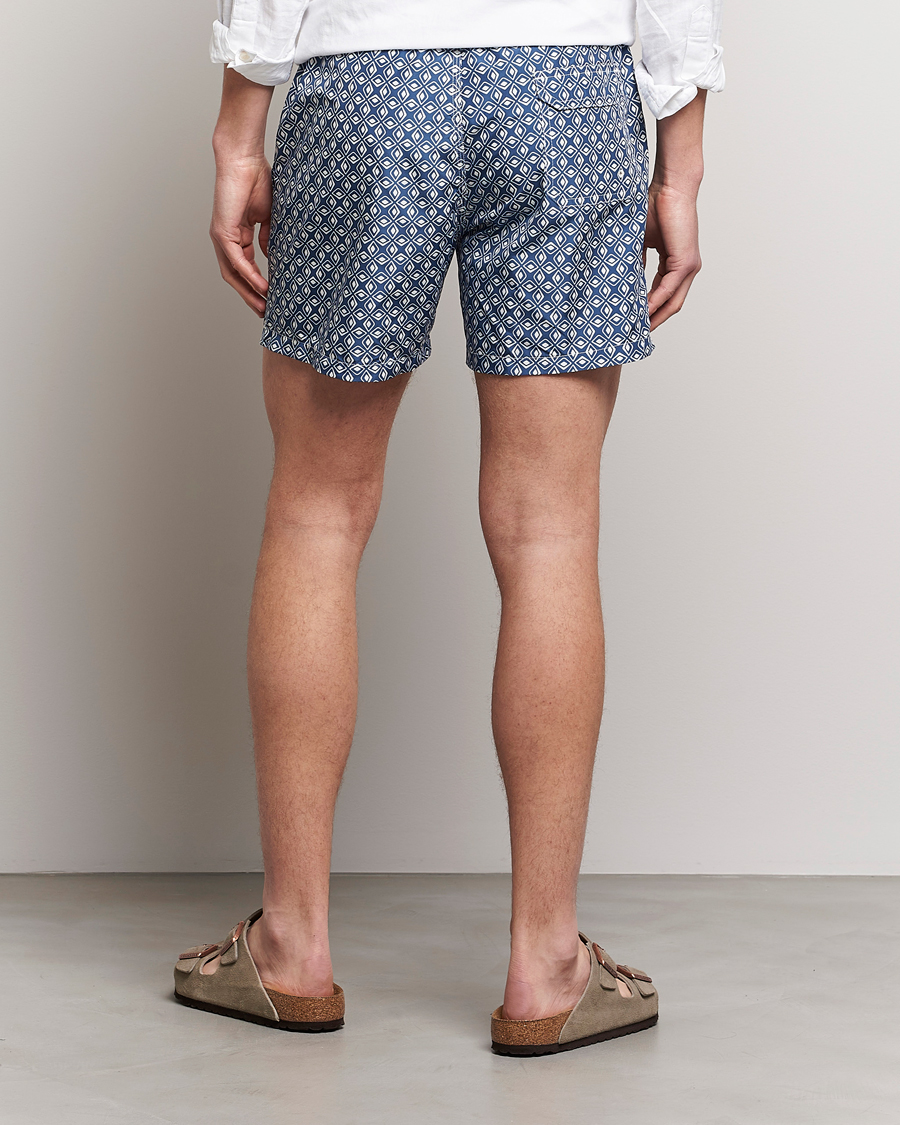 Herre | Badeshorts | Altea | Printed Swim Trunks Navy