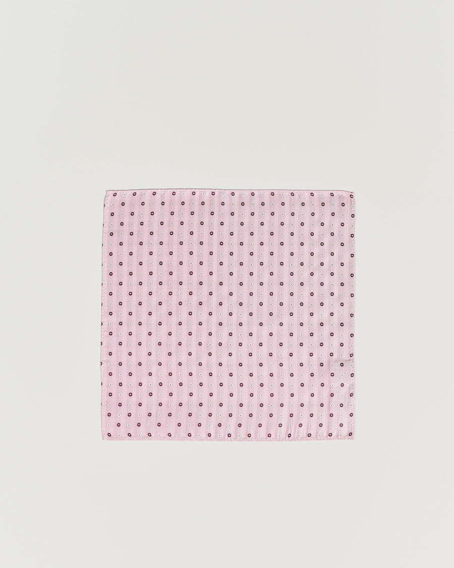 Herre | Slips | Amanda Christensen | Box Set Silk 8cm Tie With Pocket Square Pink