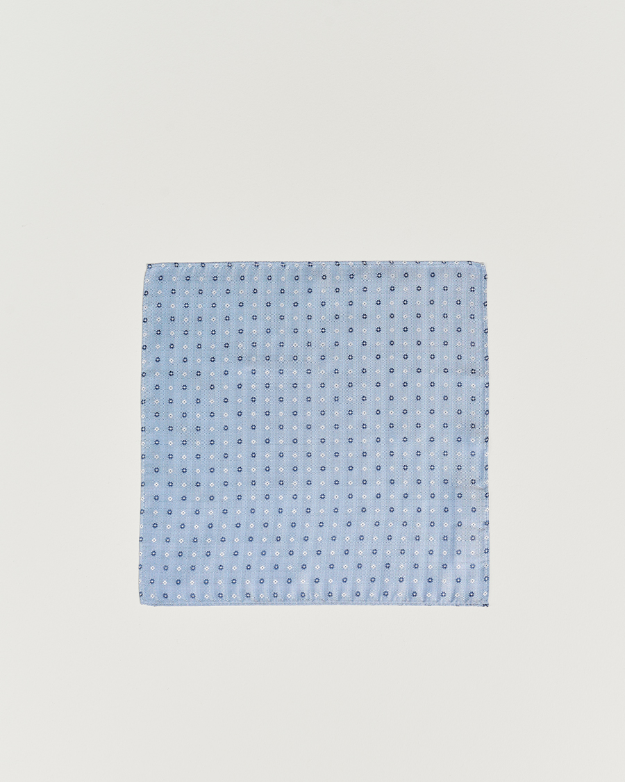 Herre | Slips | Amanda Christensen | Box Set Silk 8cm Tie With Pocket Square Blue