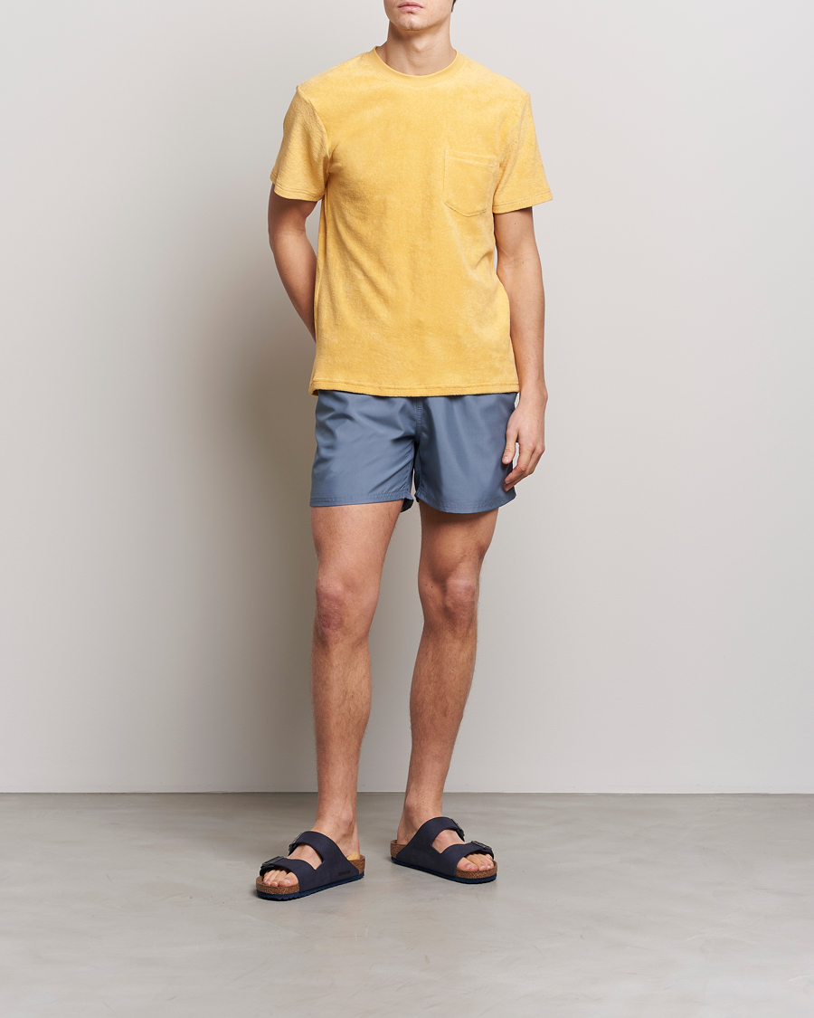 Herre | Badeshorts | Bread & Boxers | Swimshorts Smoky Blue