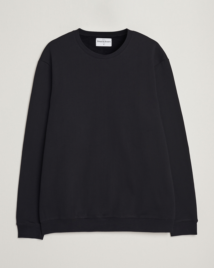 Herre | Gensere | Bread & Boxers | Loungewear Sweatshirt Black