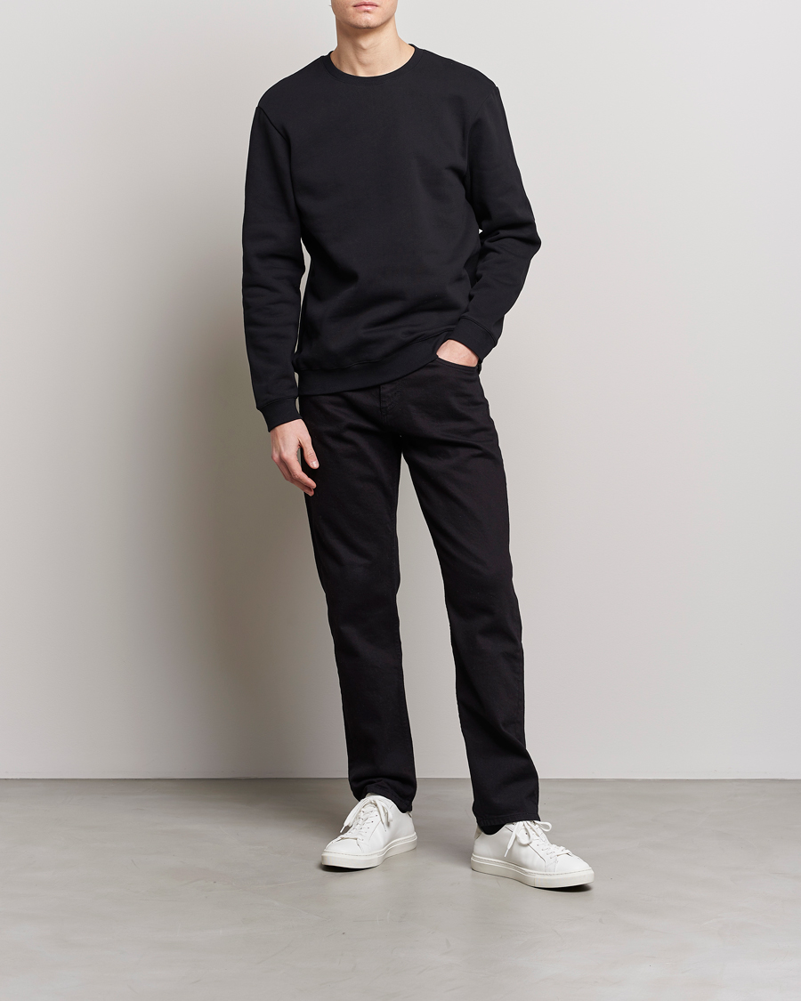 Herre | Gensere | Bread & Boxers | Loungewear Sweatshirt Black