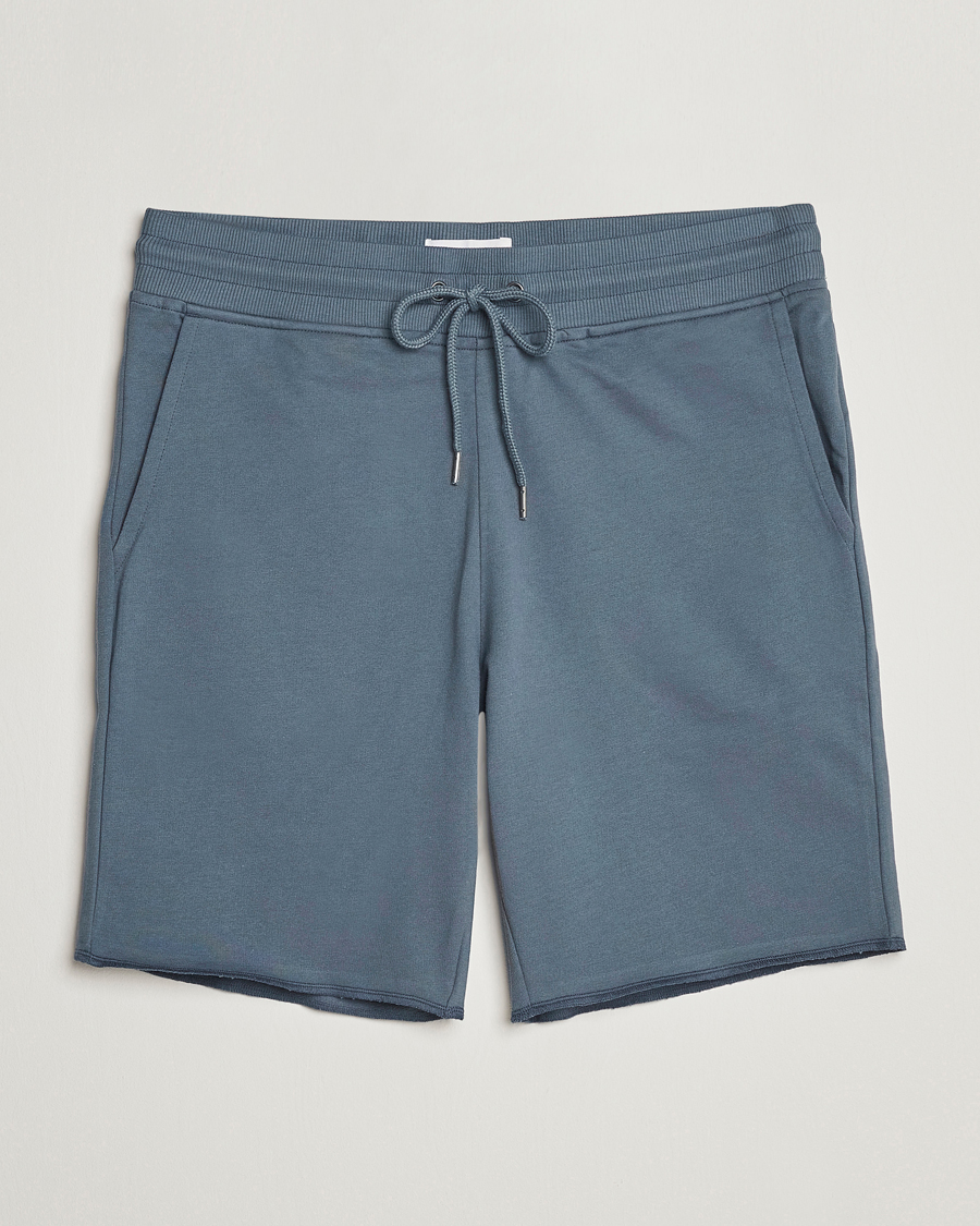 Herre | Shorts | Bread & Boxers | Loungewear Sweatshorts Smoky Blue