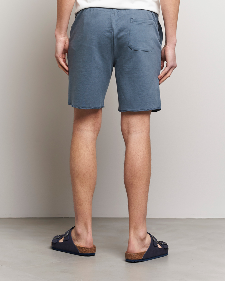 Herre | Shorts | Bread & Boxers | Loungewear Sweatshorts Smoky Blue