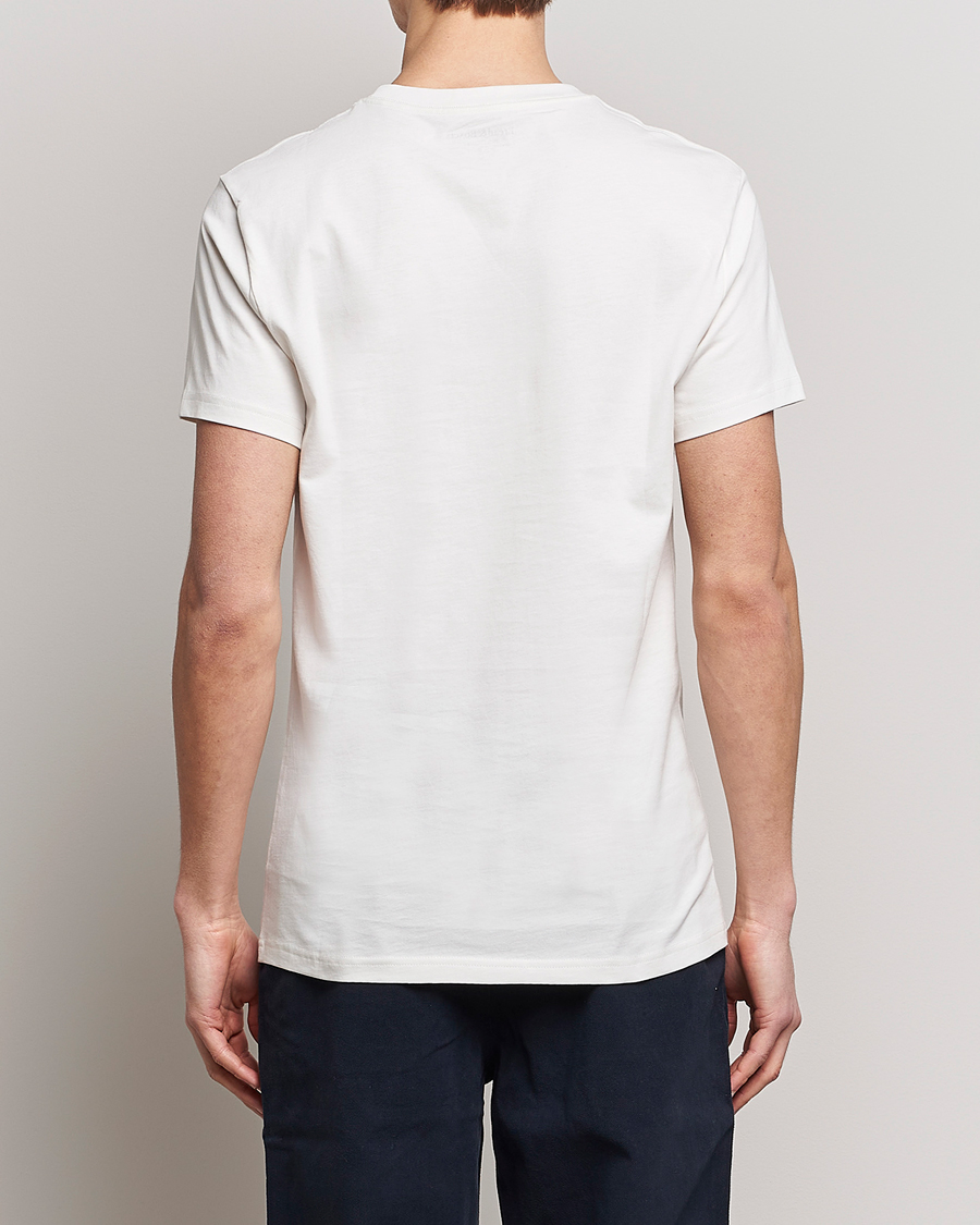 Herre | T-Shirts | Bread & Boxers | Heavy Cotton Crew Neck Tee Ivory