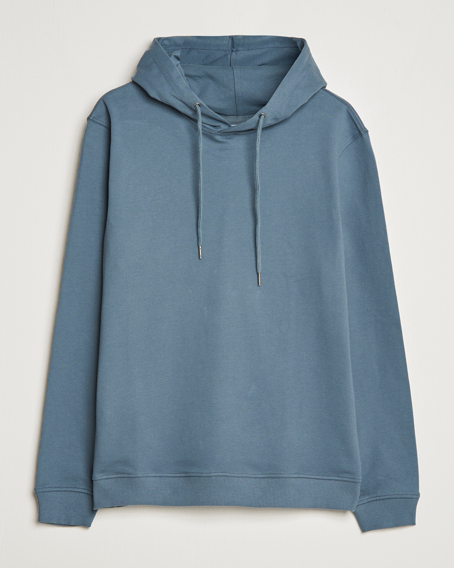 Herre | Gensere | Bread & Boxers | Loungwear Hoodie Smoky Blue
