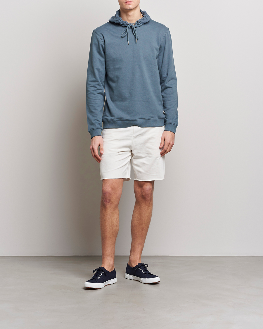 Herre | Gensere | Bread & Boxers | Loungwear Hoodie Smoky Blue