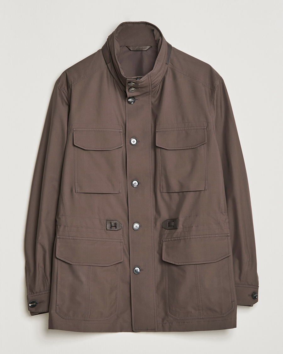 Herre | Jakker | Brioni | Performa Silk Field Jacket Olive