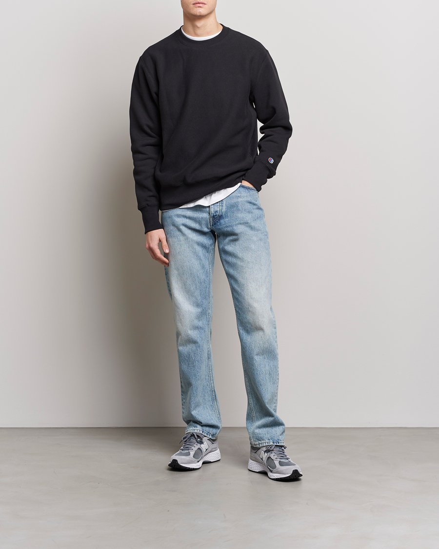 Herre | Gensere | Champion | Reverse Weave Soft Fleece Sweatshirt Black