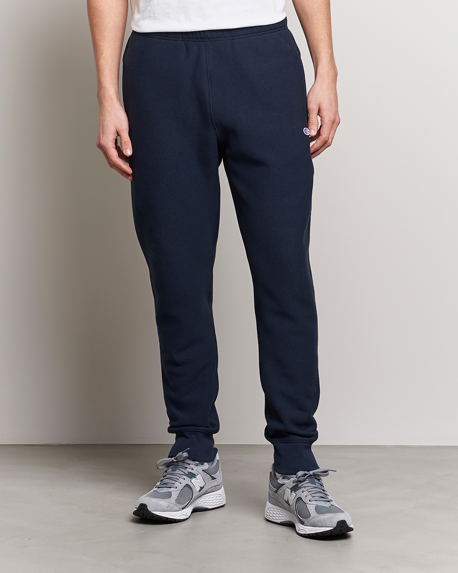 Herre | Champion | Champion | Reverse Weave Soft Fleece Sweatpants Navy