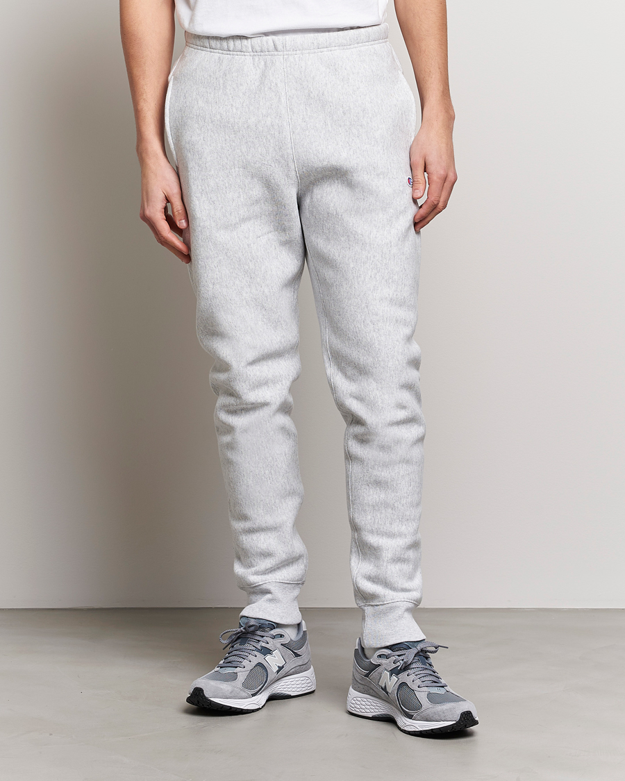Herre | Joggebukser | Champion | Reverse Weave Soft Fleece Sweatpants Grey Melange