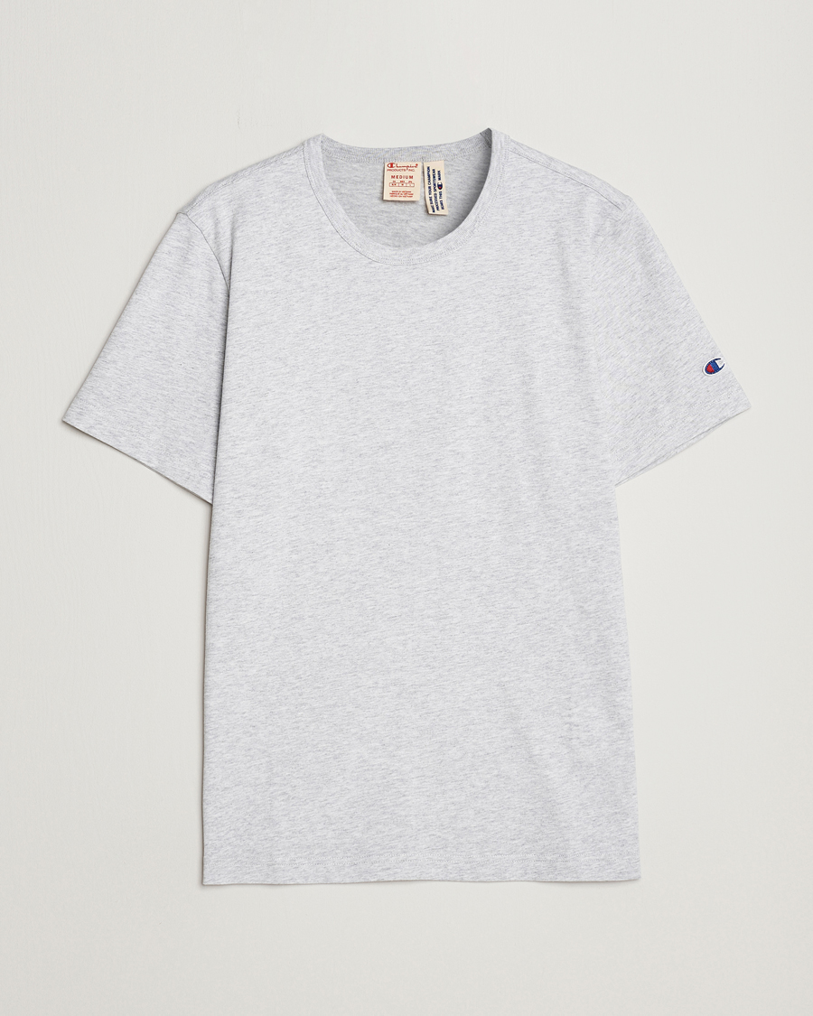 Herre | T-Shirts | Champion | Athletic Jersey Tee Grey Melange