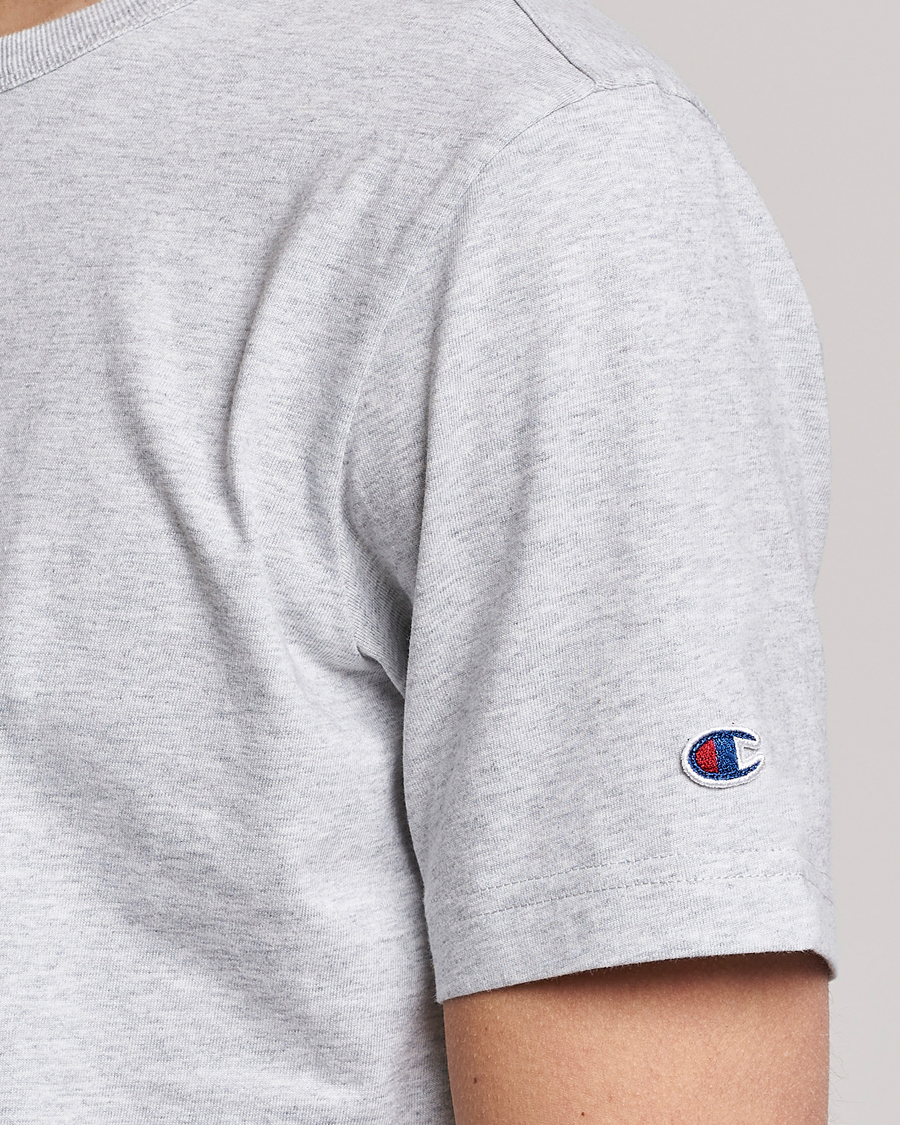 Herre | T-Shirts | Champion | Athletic Jersey Tee Grey Melange