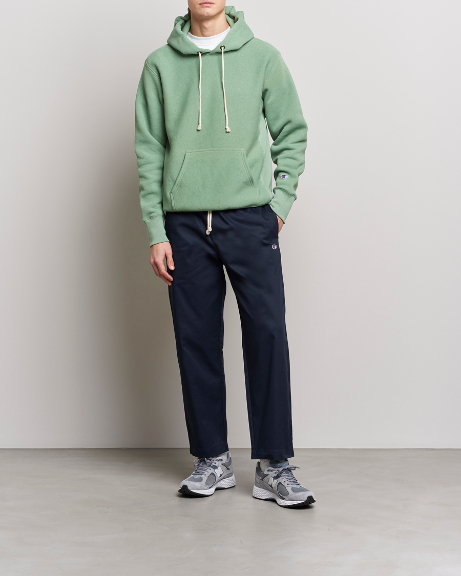 Herre | Bukser | Champion | Straight Fit Twill Drawstring Pants Navy