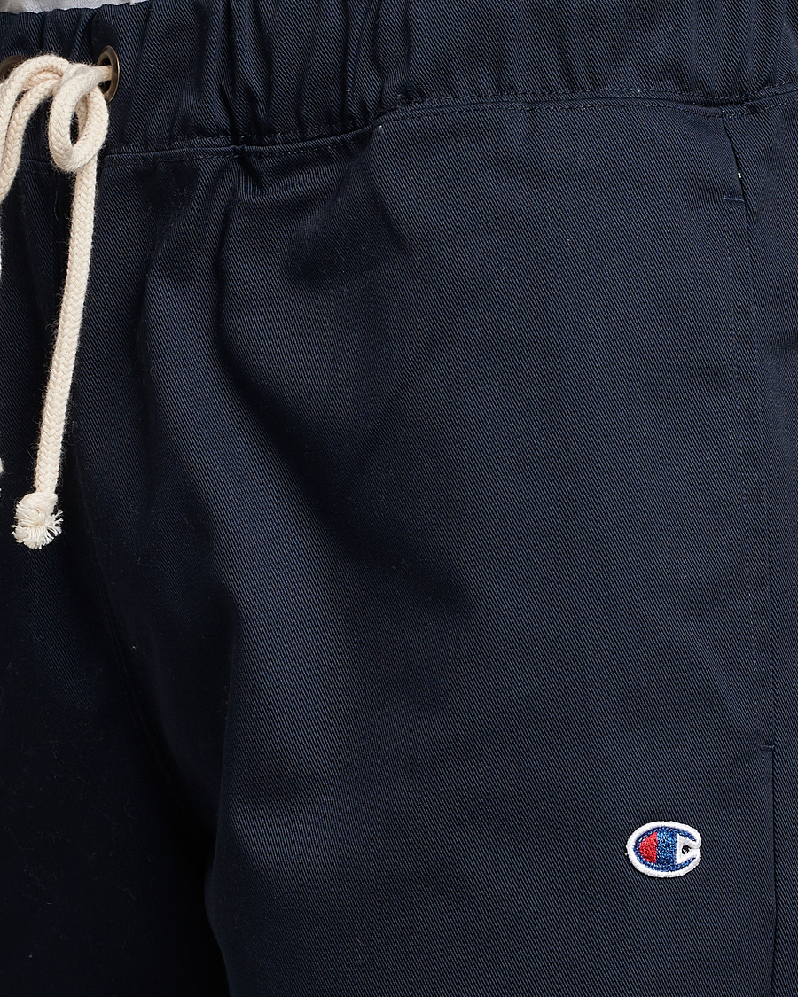 Herre | Bukser | Champion | Straight Fit Twill Drawstring Pants Navy