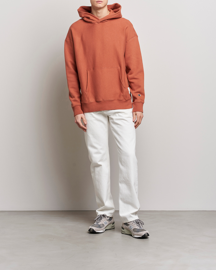 Herre | Gensere | Champion | Heritage Garment Dyed Hood Baked Clay