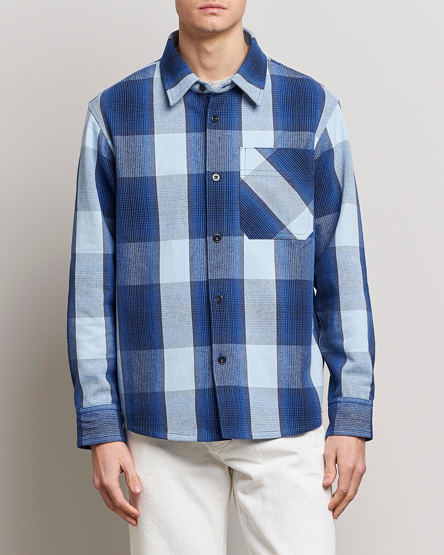 Herre | Skjortejakke | A.P.C. | Basile Shirt Jacket Blue Plaid