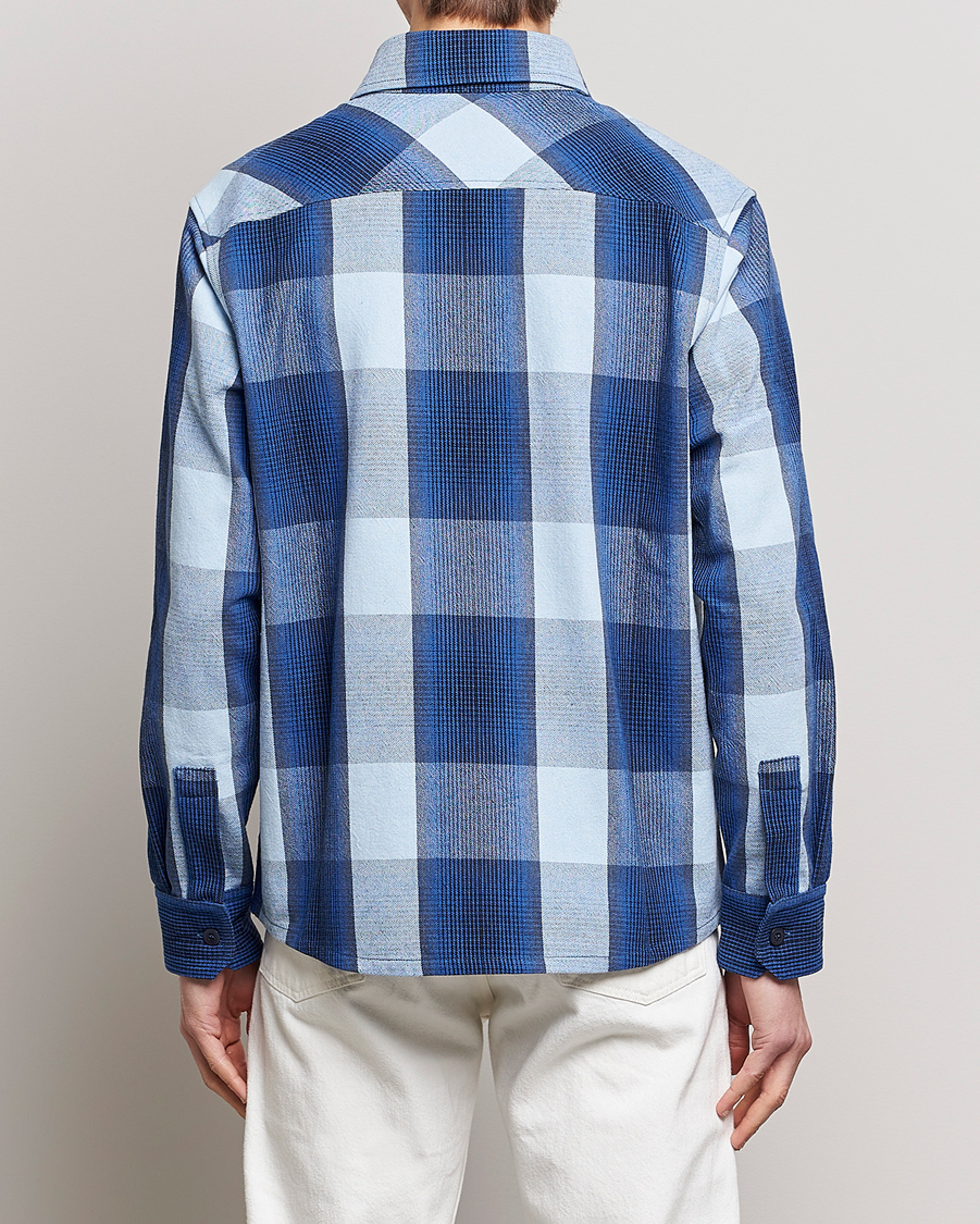 Herre | Skjorter | A.P.C. | Basile Shirt Jacket Blue Plaid