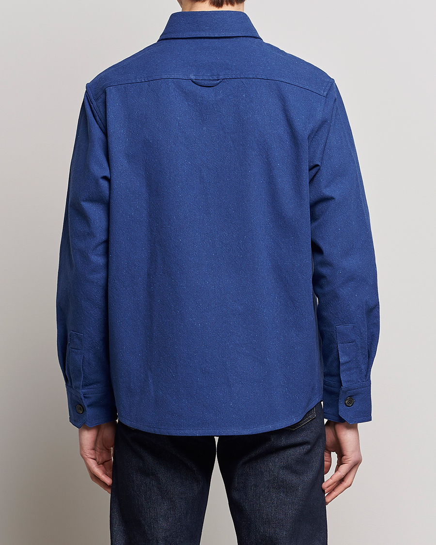 Herre | Skjorter | A.P.C. | Basile Cotton Shirt Jacket Navy