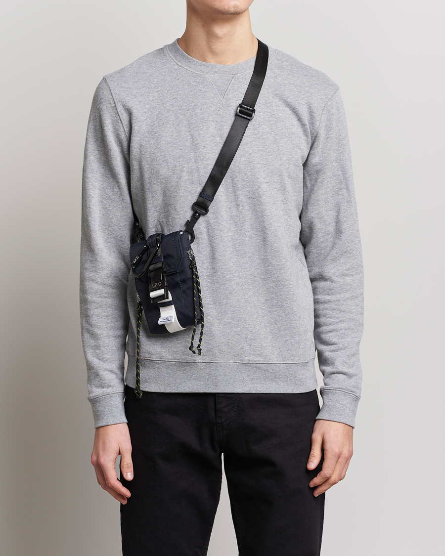 Herre | Assesoarer | A.P.C. | Trek Pouch Dark Navy