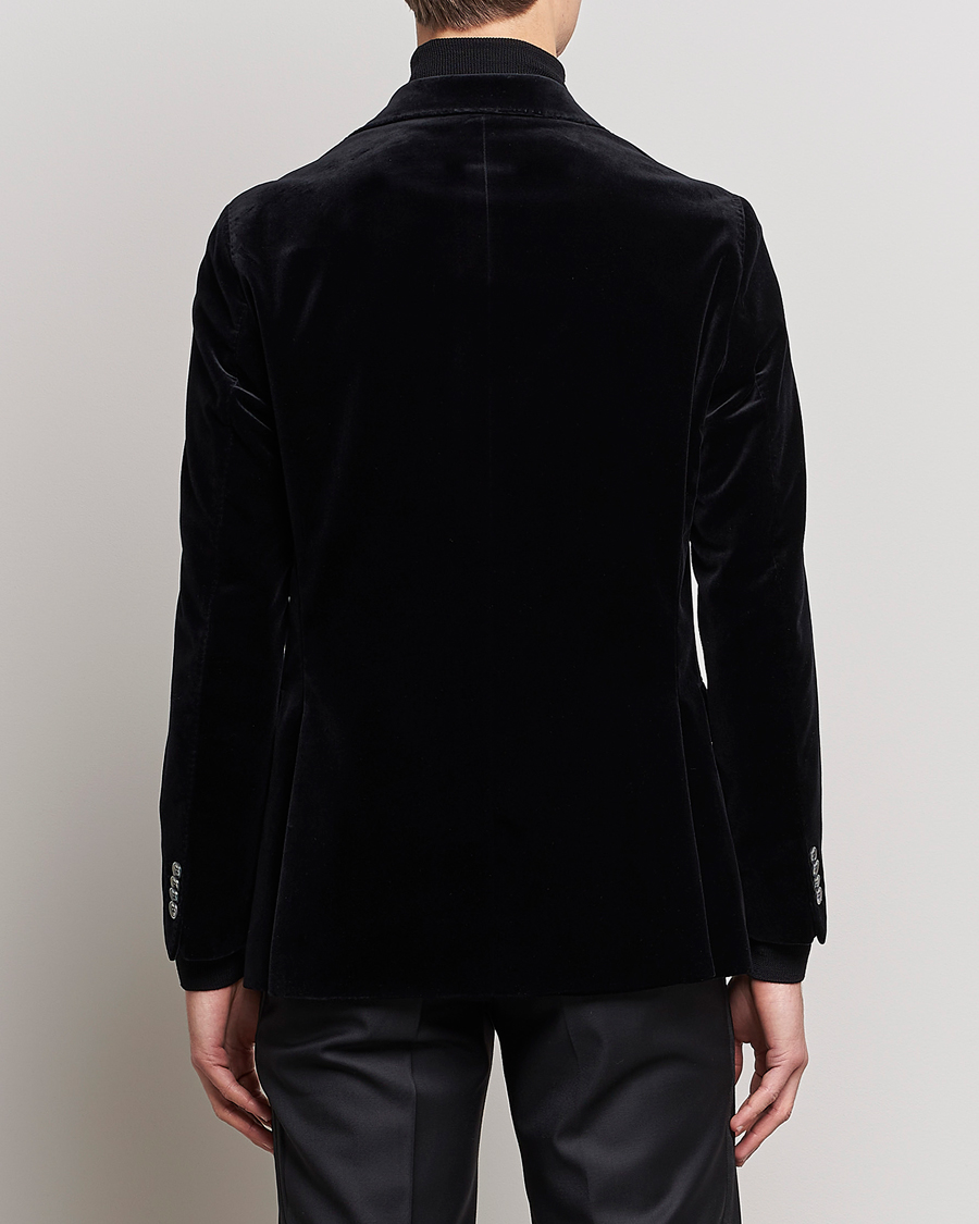 Herre | Dressjakker | Oscar Jacobson | Fogerty Velvet Blazer Black