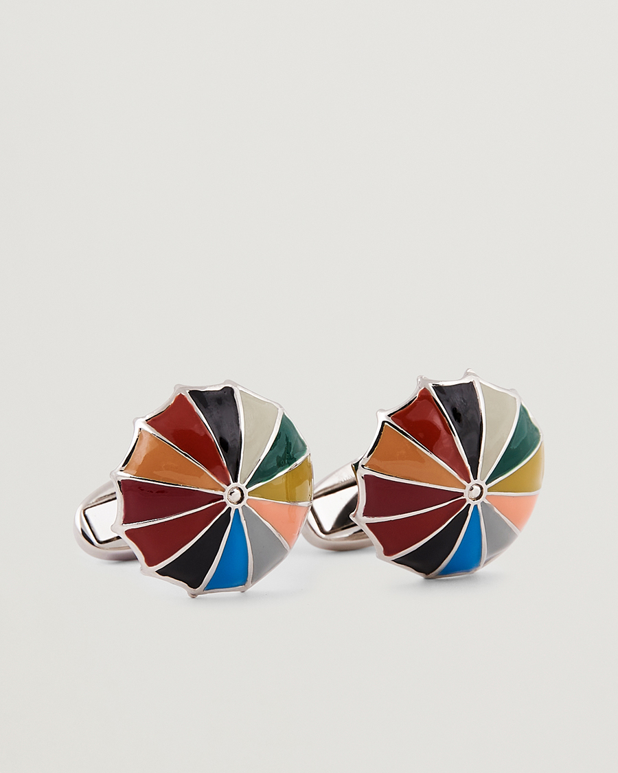 Herre | Paul Smith Umbrella Silver Cufflink Silver | Paul Smith | Umbrella Silver Cufflink Silver