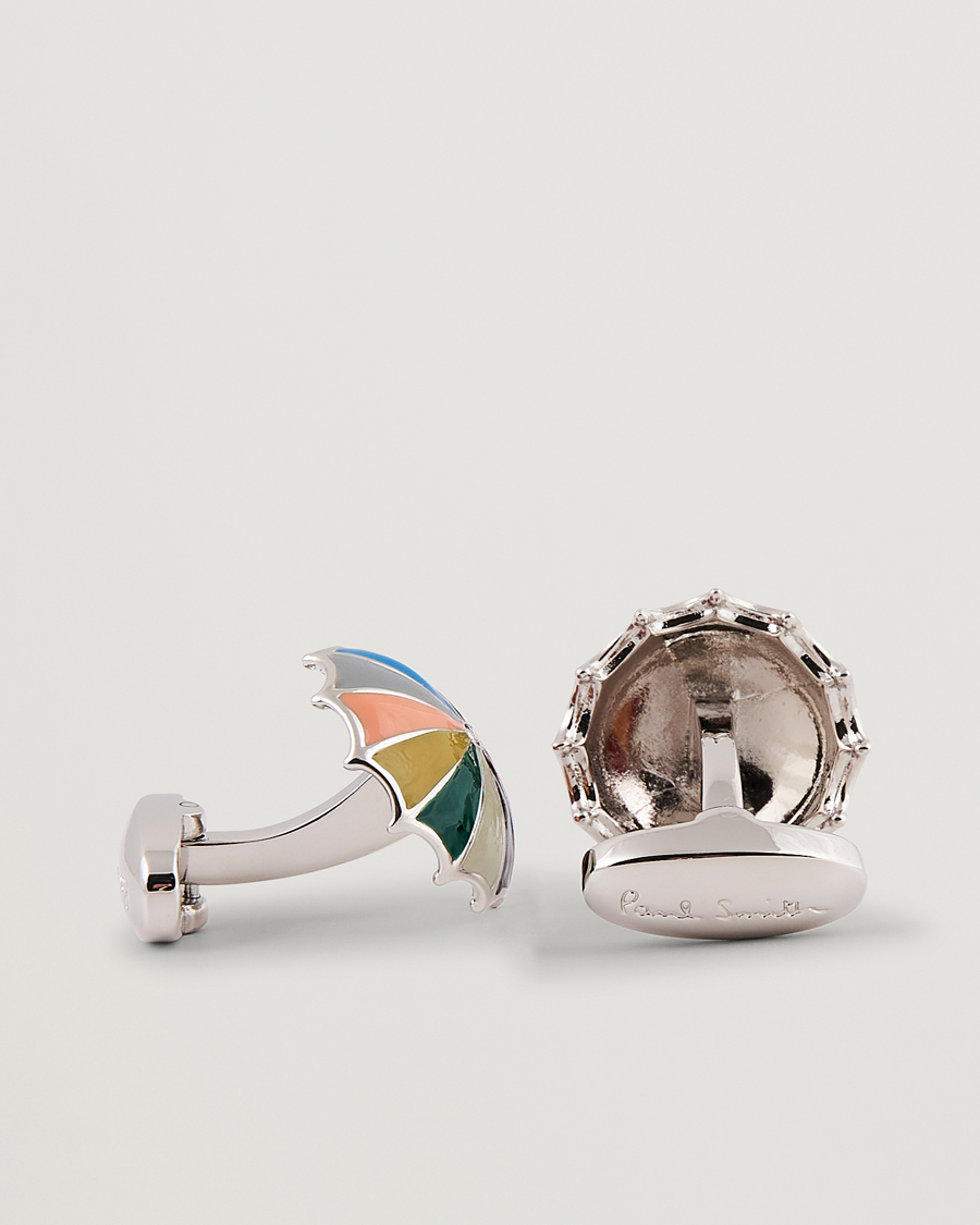 Herre | Paul Smith Umbrella Silver Cufflink Silver | Paul Smith | Umbrella Silver Cufflink Silver