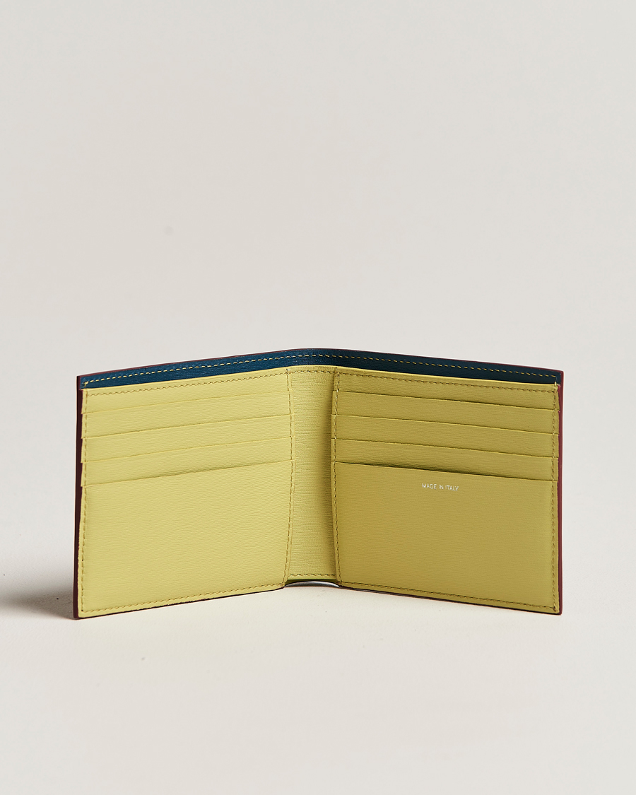 Herre |  | Paul Smith | Color Leather Wallet Wine Red