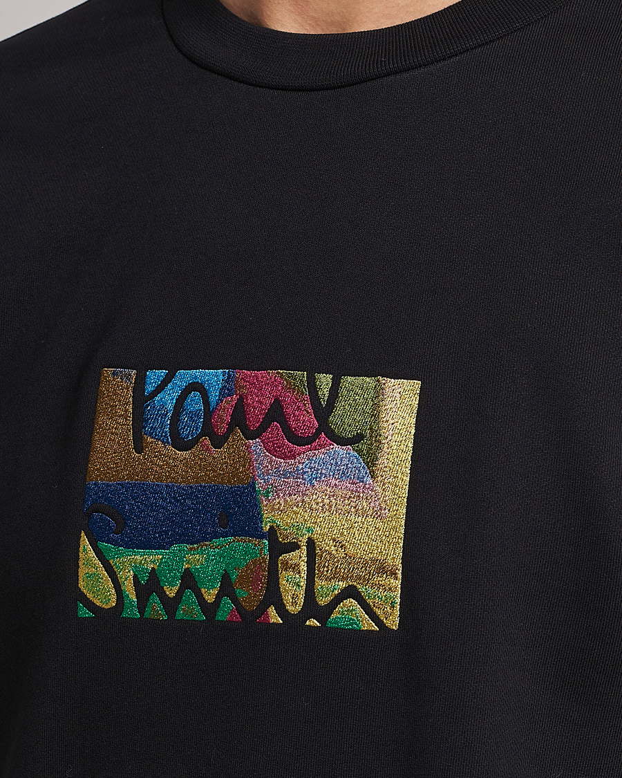 Herre | Gensere | Paul Smith | Emroidered Sweatshirt Black