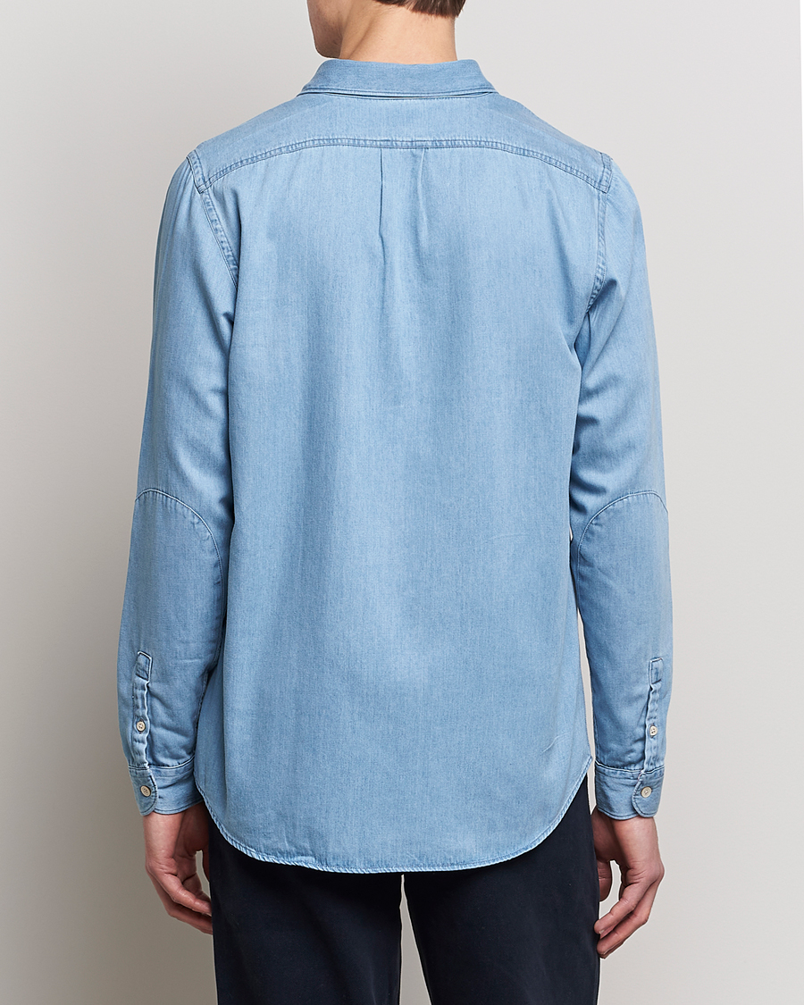 Herre | Skjorter | PS Paul Smith | Regular Fit Denim Shirt Light Blue
