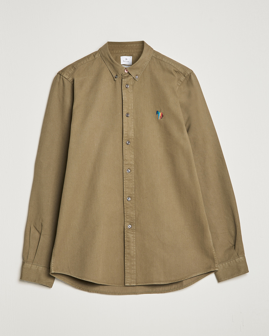 Herre | Skjorter | PS Paul Smith | Cotton Regular Fit Shirt Camo
