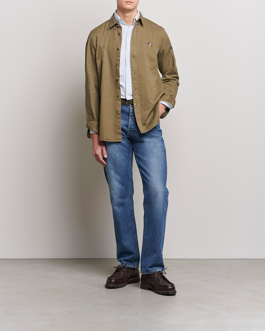 Herre | Skjorter | PS Paul Smith | Cotton Regular Fit Shirt Camo
