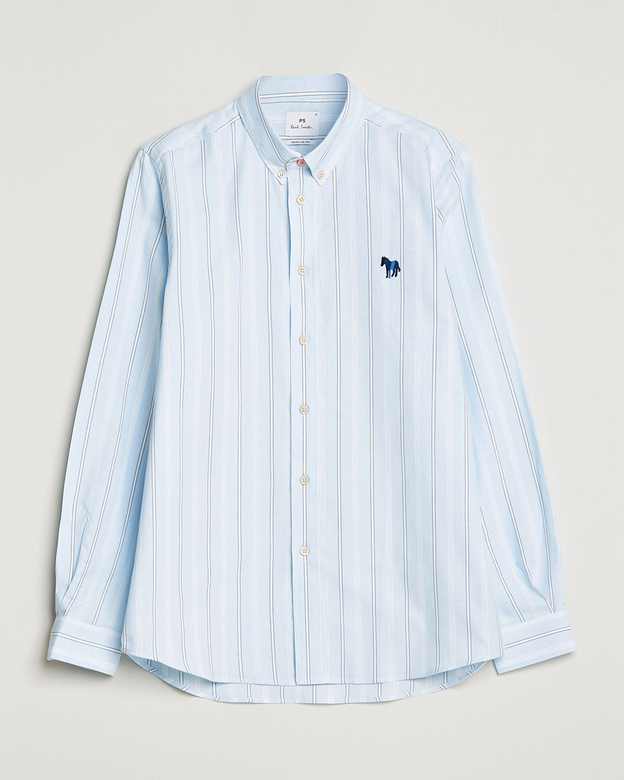Herre | Skjorter | PS Paul Smith | Cotton Regular Fit Shirt Blue
