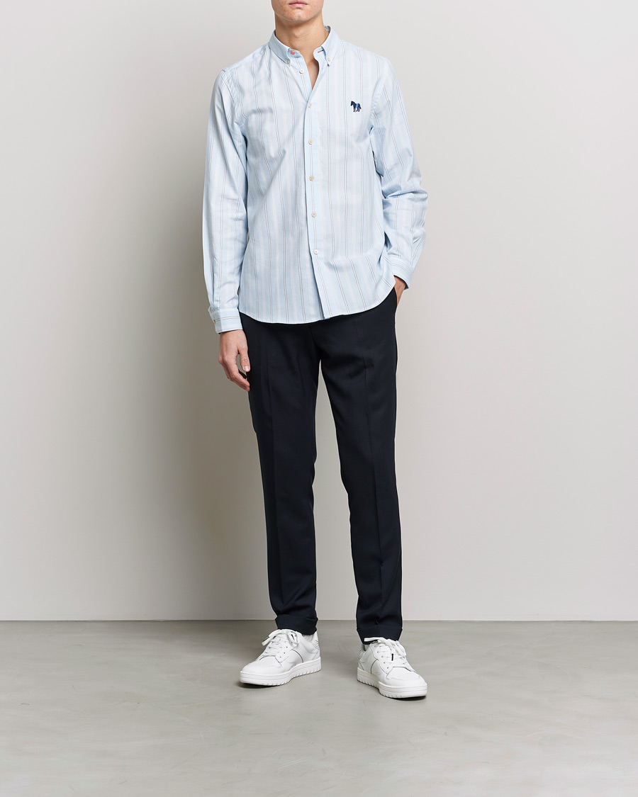 Herre | Skjorter | PS Paul Smith | Cotton Regular Fit Shirt Blue