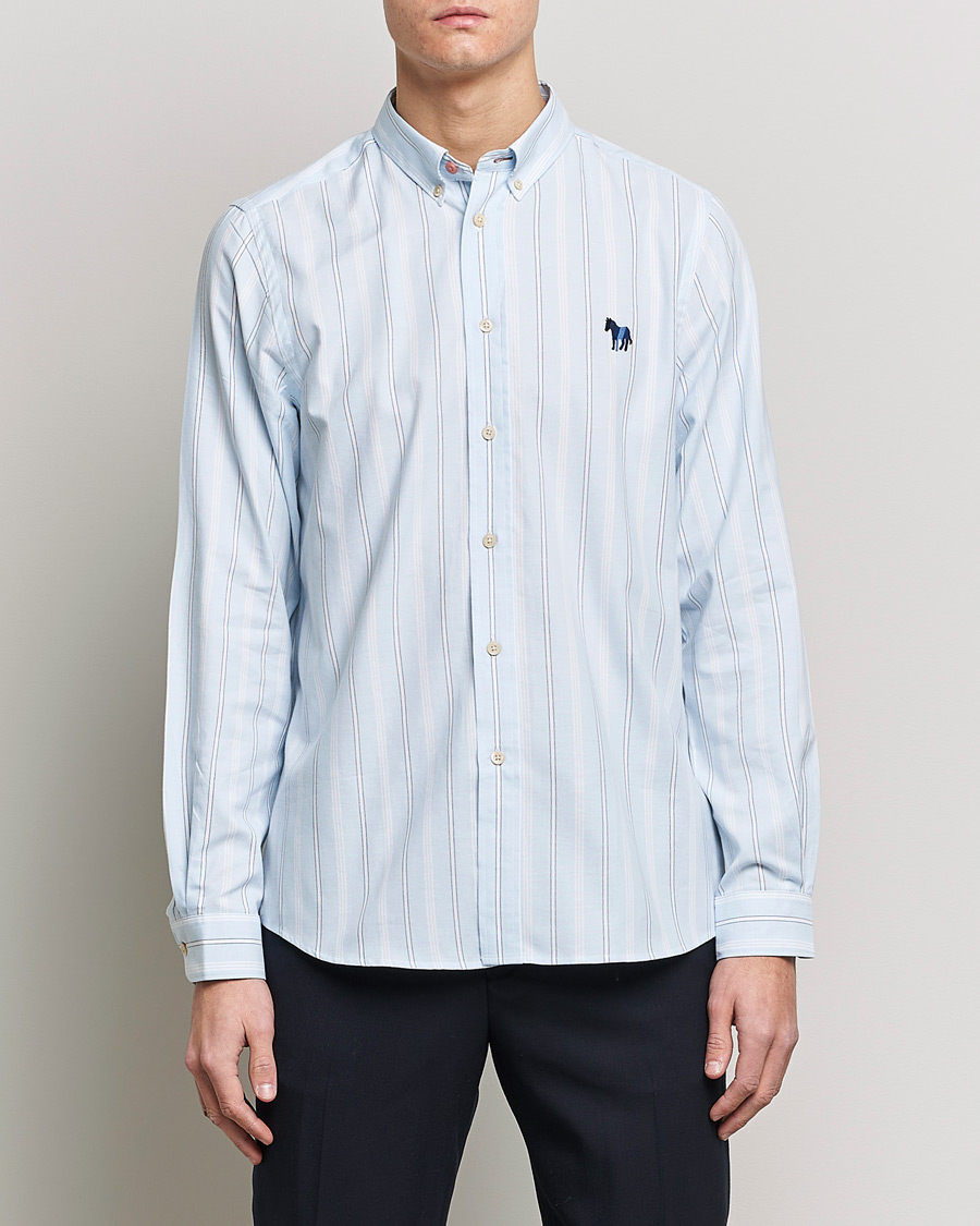 Herre | Skjorter | PS Paul Smith | Cotton Regular Fit Shirt Blue