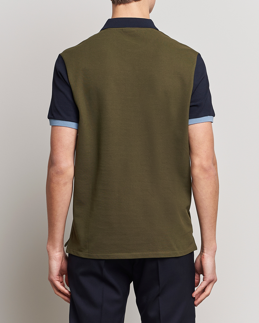 Herre | Pikéer | PS Paul Smith | Organic Cotton Pique Green/Navy