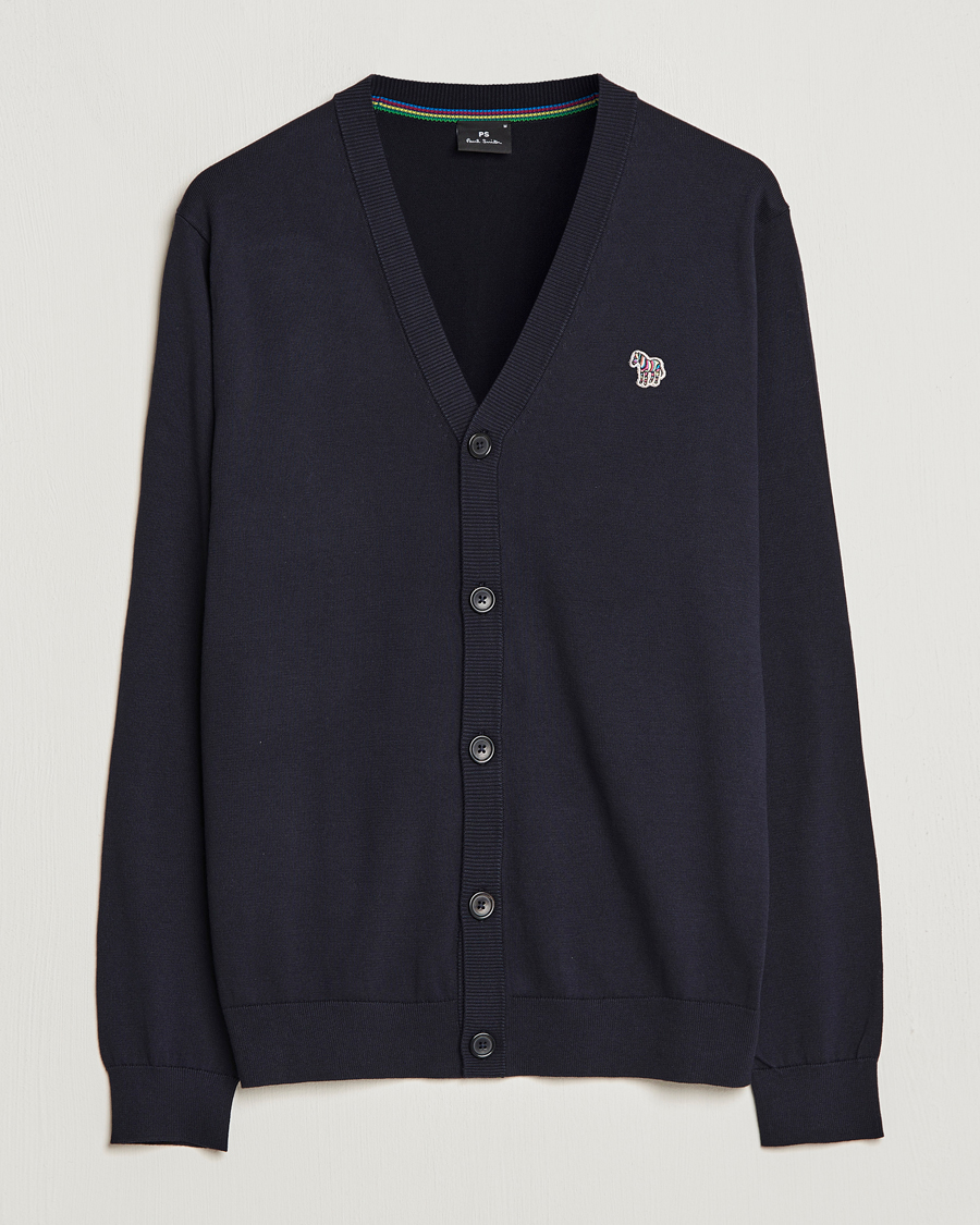 Herre | Gensere | PS Paul Smith | Zebra Cardigan Navy